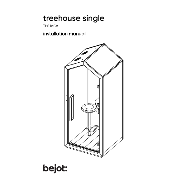 treehouse THS 1T G2 - installation manual